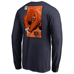 Chicago Bears  Midway Monster Long Sleeve T-Shirt