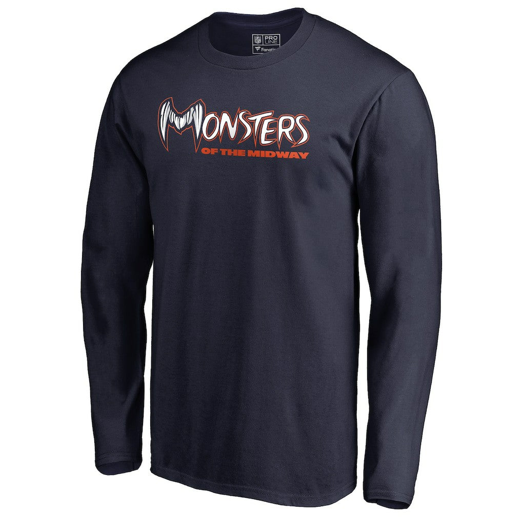 Chicago Bears  Monsters Long Sleeve T-Shirt