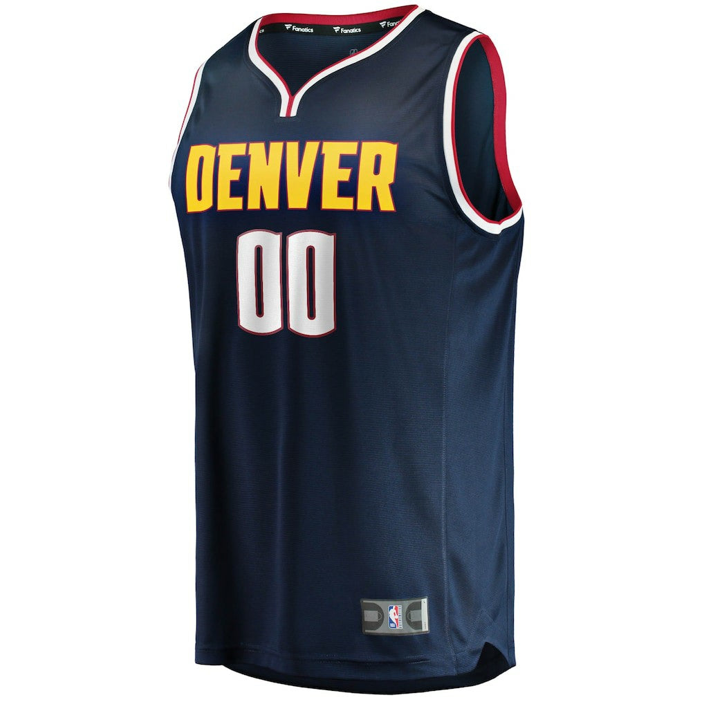 Denver Nuggets Youth Fast Break Custom Replica Jersey Navy sale Discount