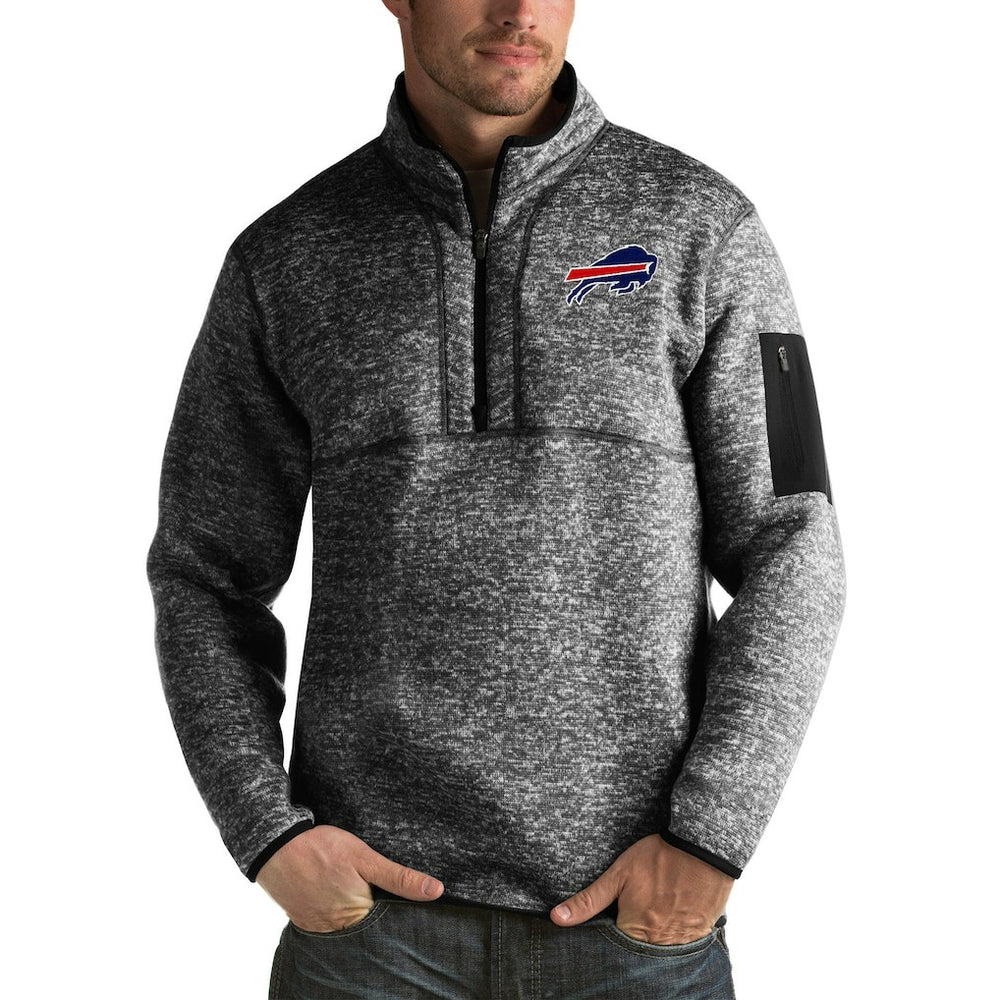 Buffalo Bills  Antigua Fortune Big & Tall Quarter-Zip Pullover Jacket