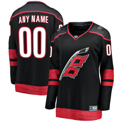Carolina Hurricanes Fanatics Women's Home Breakaway Custom Jersey Sale