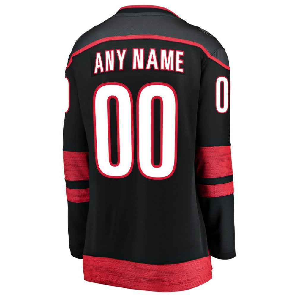 Carolina Hurricanes Fanatics Women's Home Breakaway Custom Jersey Sale