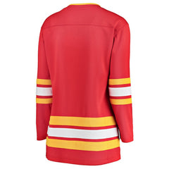 Calgary Flames Fanatics Women's Home Breakaway Jersey On Sale