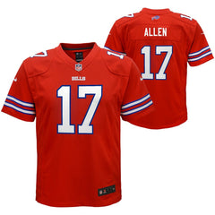 Buffalo Bills Nike Josh Allen  Youth Game Jersey