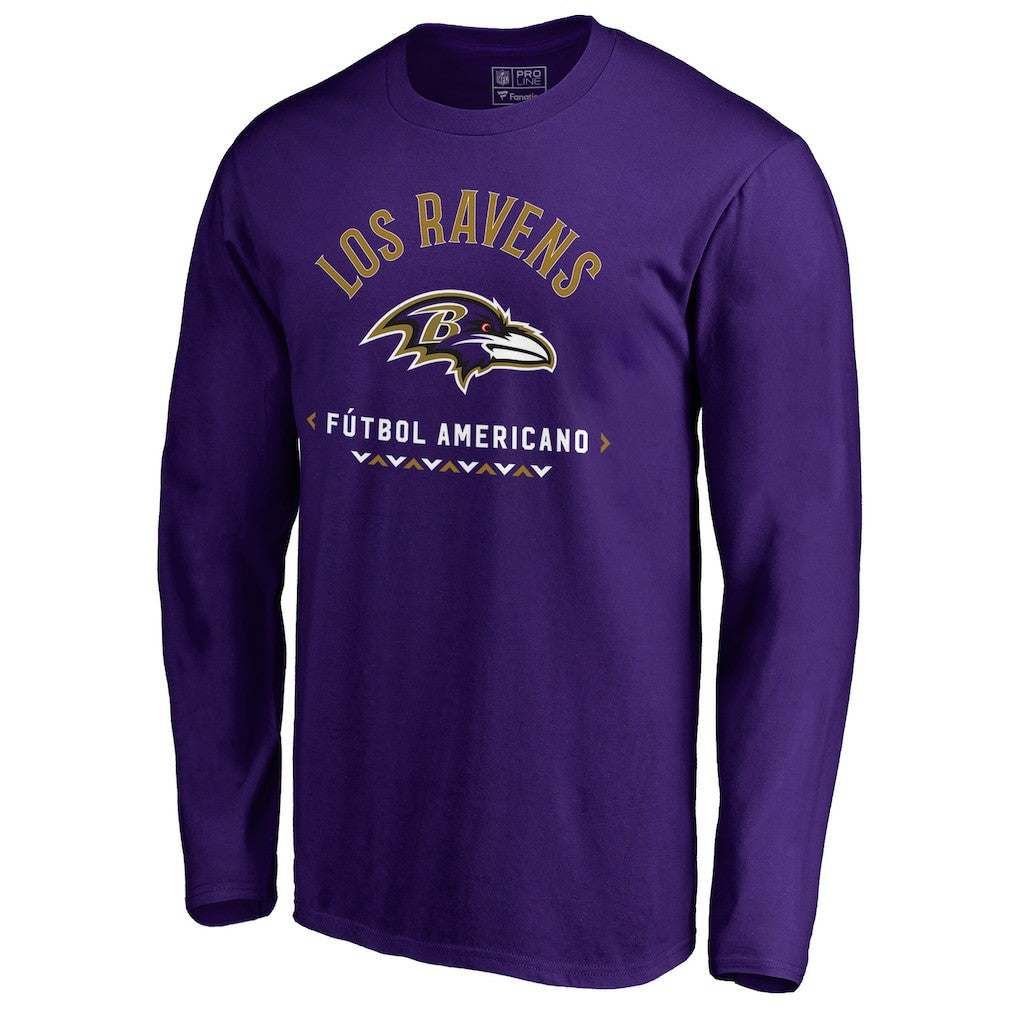 Baltimore Ravens  Futbol Americano Long Sleeve T-Shirt