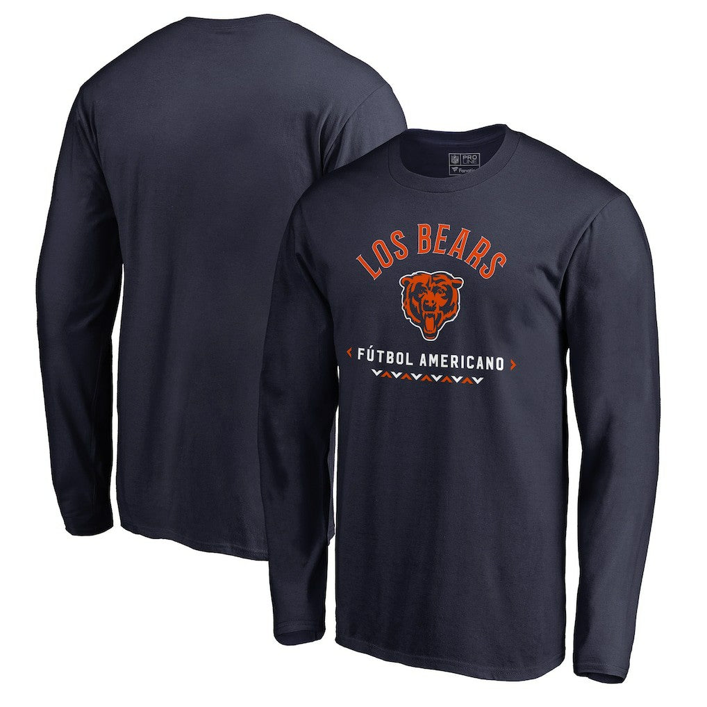 Chicago Bears  Futbol Americano Long Sleeve T-Shirt