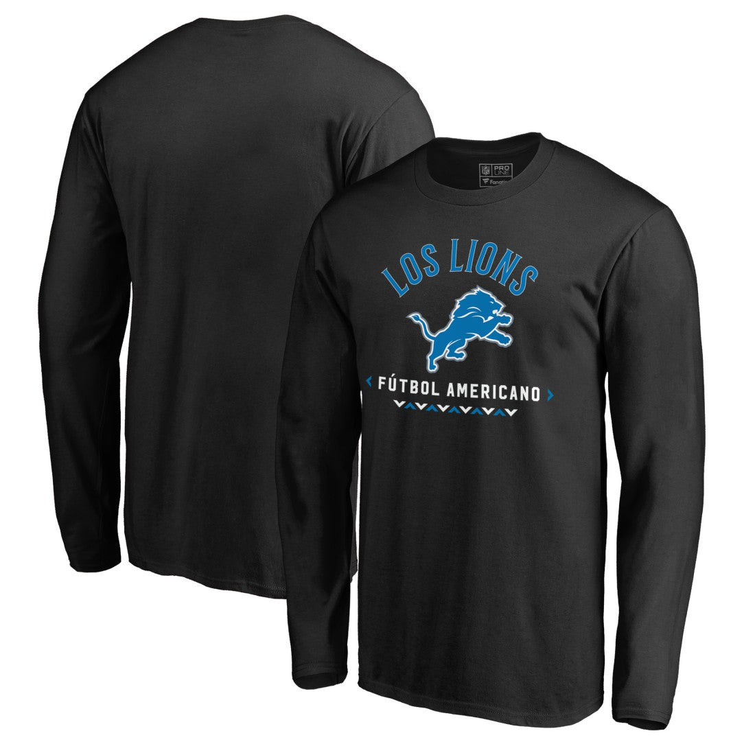 Detroit Lions  Futbol Americano Long Sleeve T-Shirt