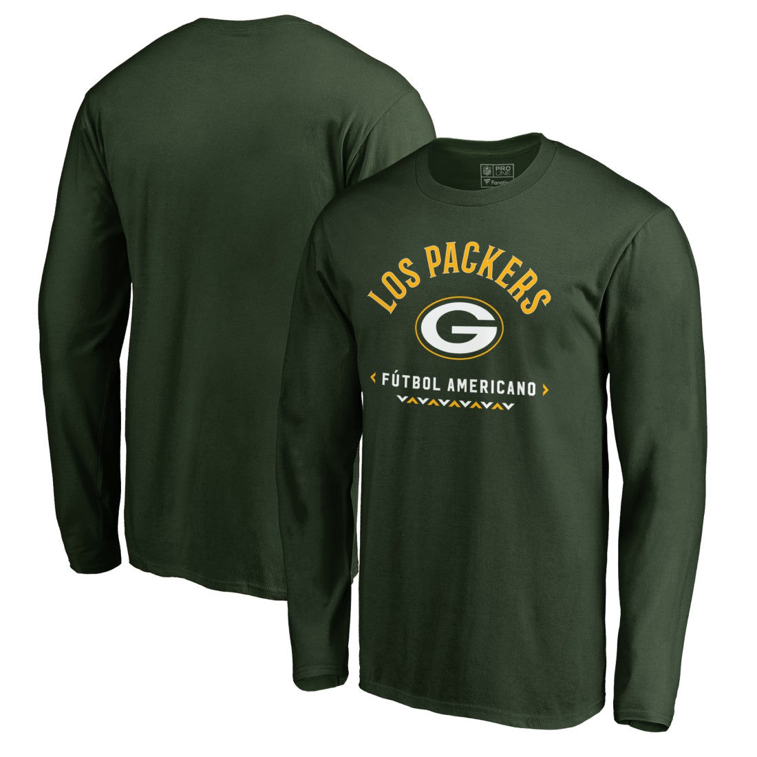 Green Bay Packers  Futbol Americano Long Sleeve T-Shirt