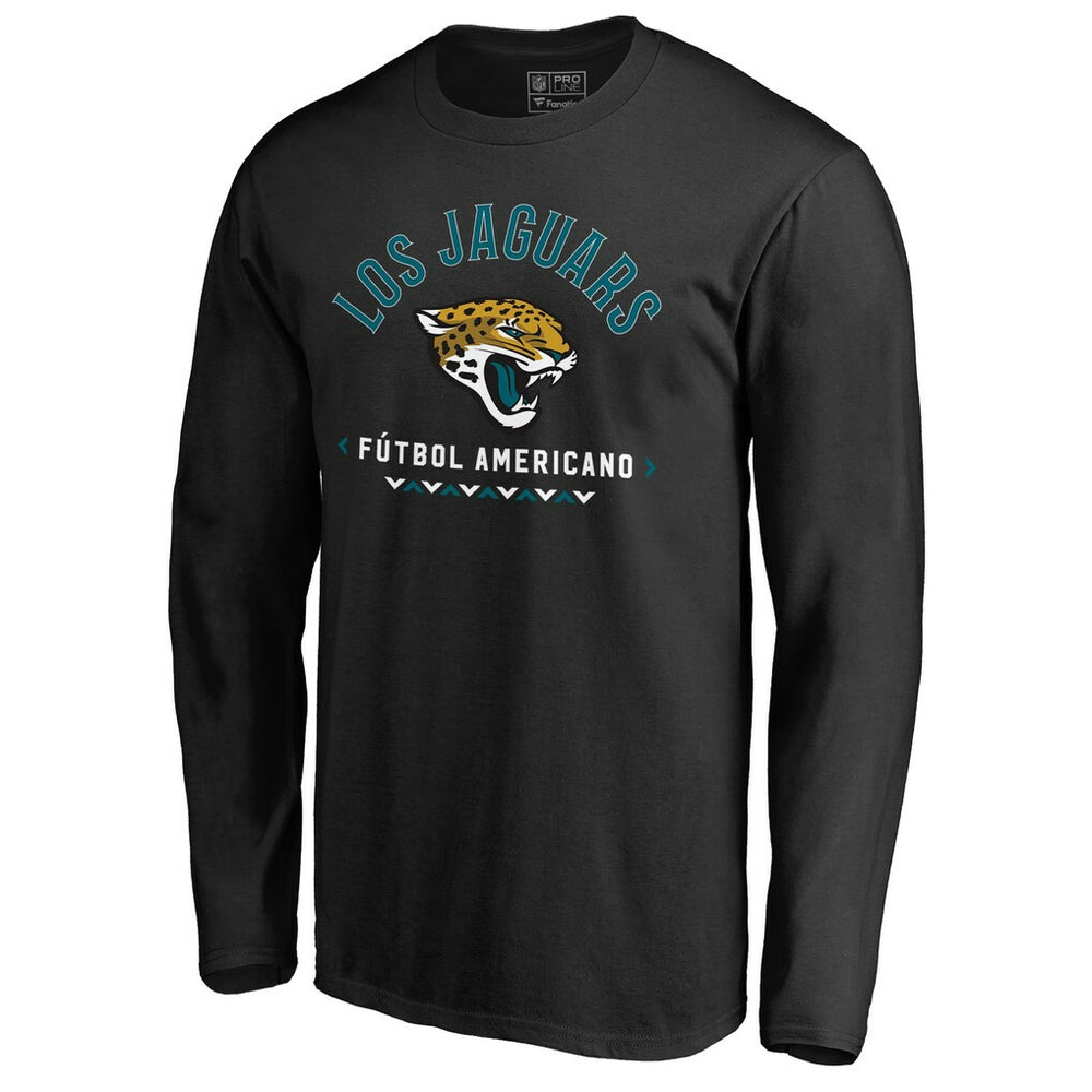 Jacksonville Jaguars  Futbol Americano Long Sleeve T-Shirt