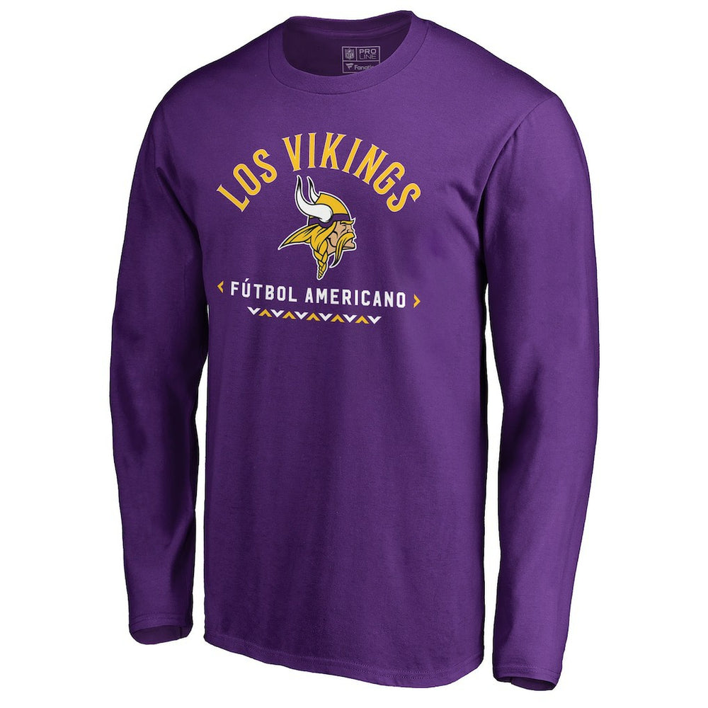 Minnesota Vikings  Futbol Americano Long Sleeve T-Shirt