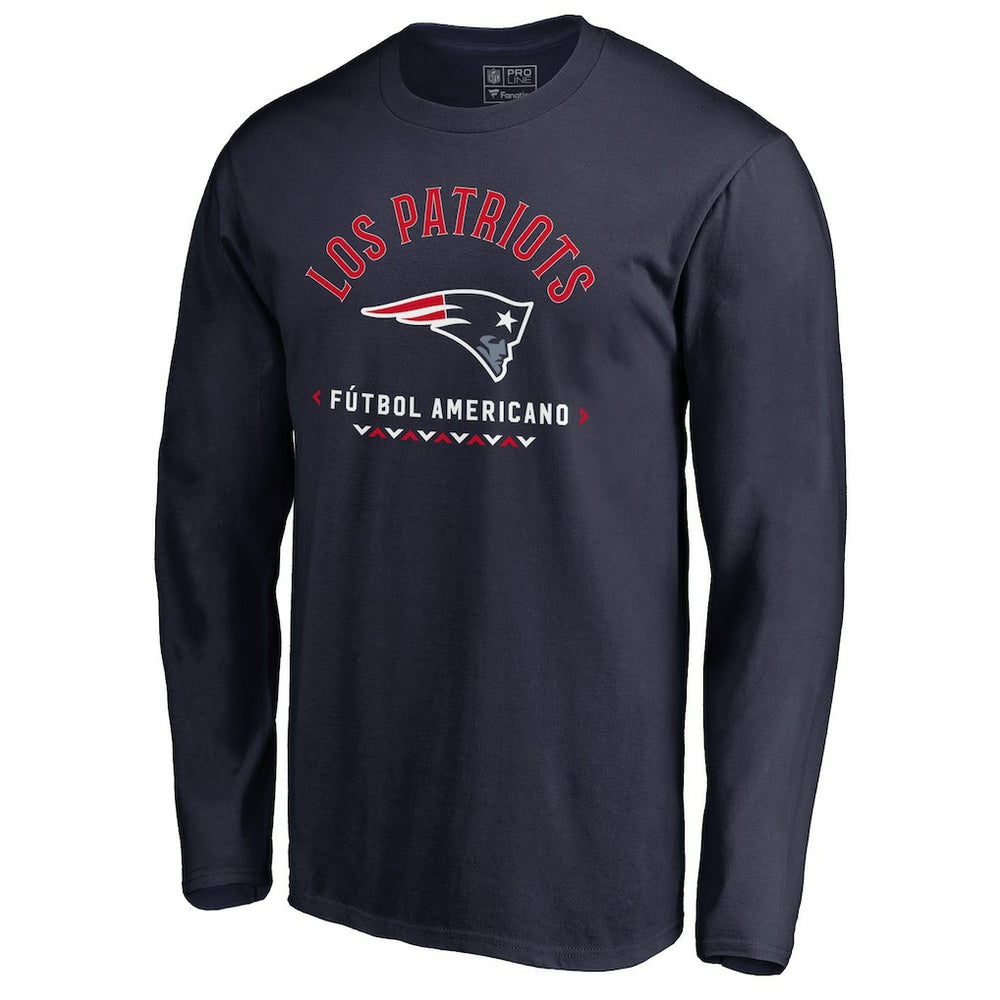 New England Patriots  Futbol Americano Long Sleeve T-Shirt