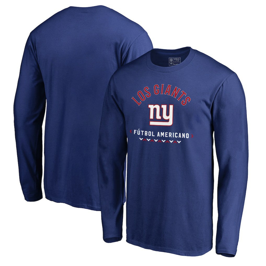 New York Giants  Futbol Americano Long Sleeve T-Shirt