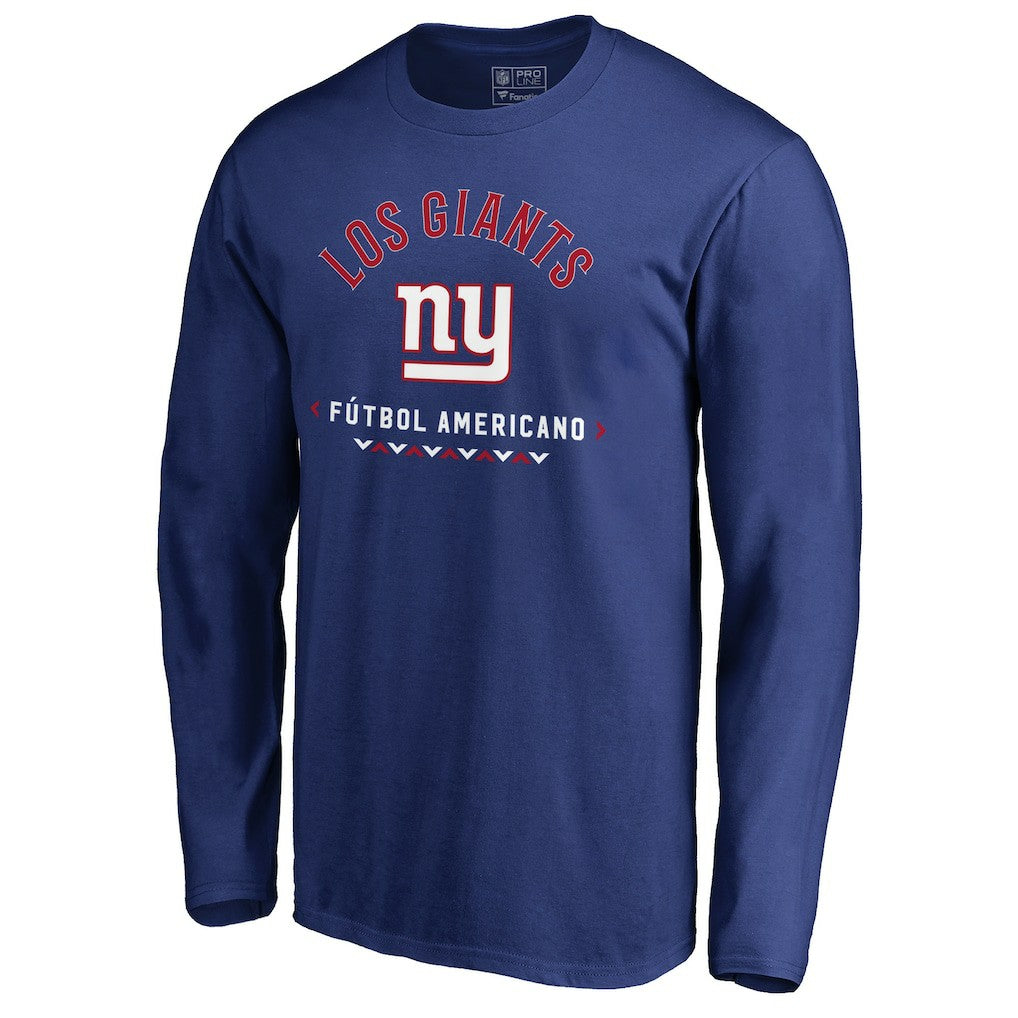New York Giants  Futbol Americano Long Sleeve T-Shirt