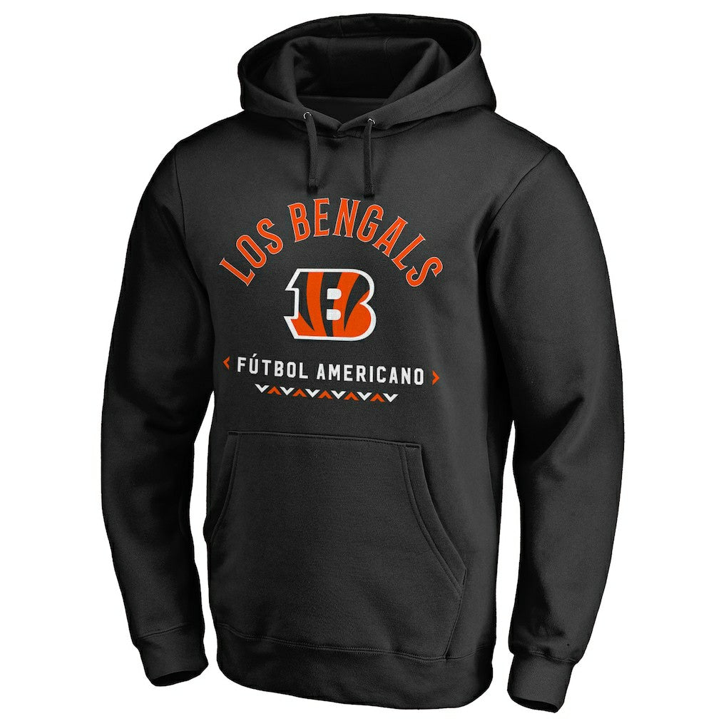 Cincinnati Bengals  Futbol Americano Pullover Hoodie
