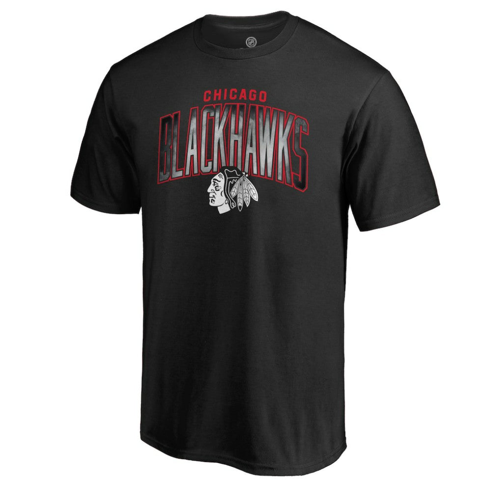 Chicago Blackhawks Arch Smoke T-Shirt Outlet