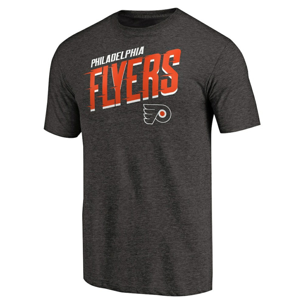 Philadelphia Flyers Slant Strike Tri-Blend T-Shirt Sale