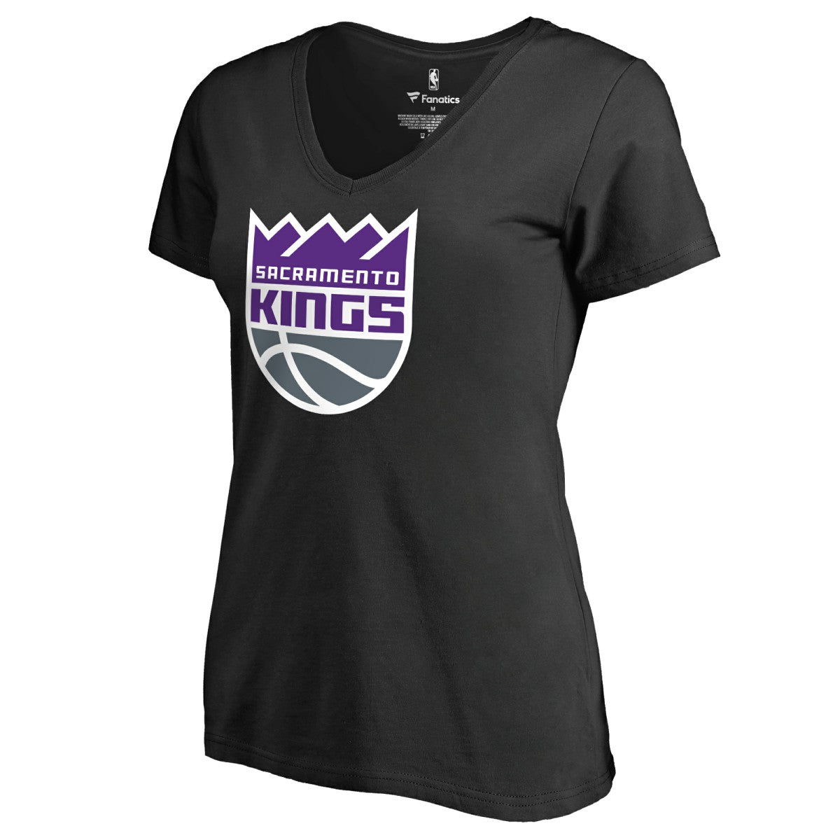 Sacramento Kings Women's Primary Logo V-Neck T-Shirt Discount