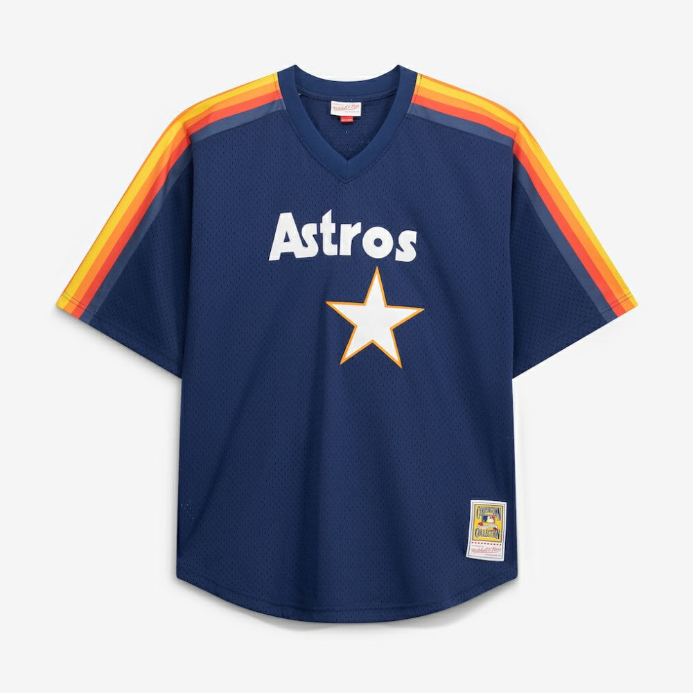 Nolan Ryan Houston Astros Mitchell & Ness Cooperstown Collection Big & Tall Mesh Batting Practice Jersey | MLB Online