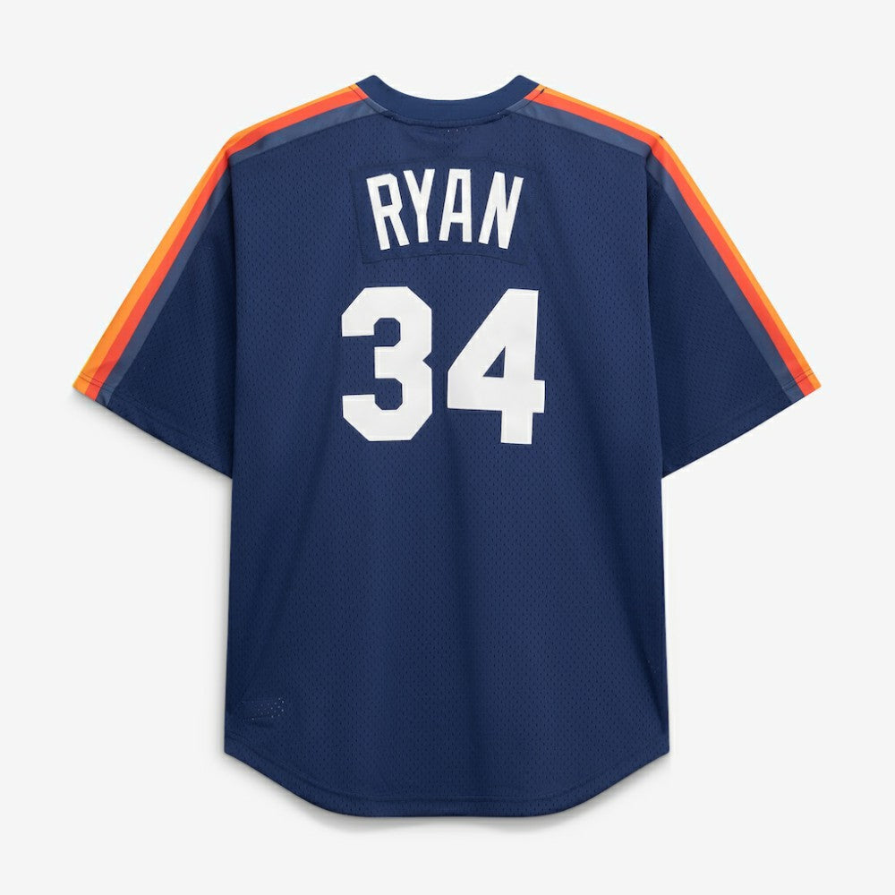 Nolan Ryan Houston Astros Mitchell & Ness Cooperstown Collection Big & Tall Mesh Batting Practice Jersey | MLB Online