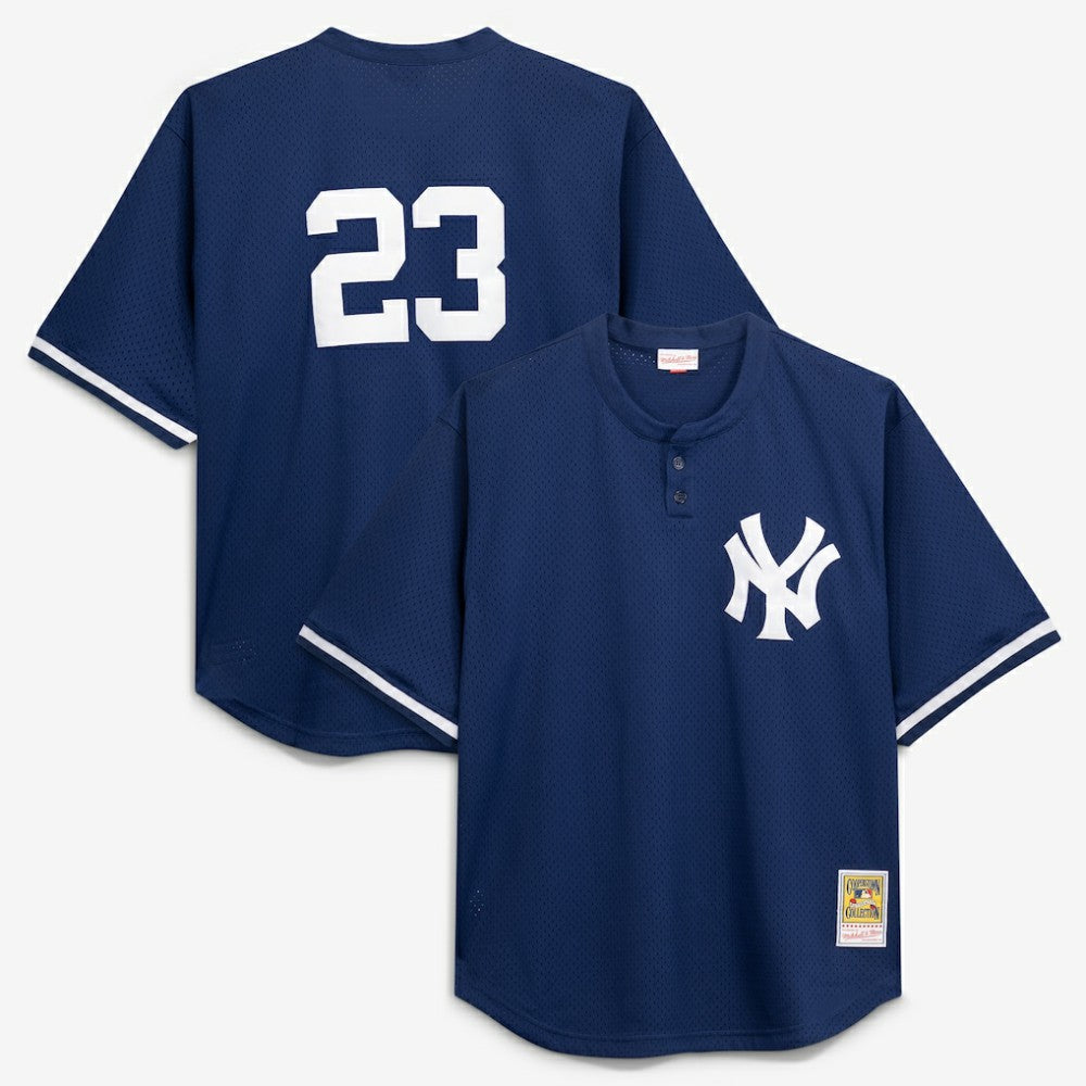 Don Mattingly New York Yankees Mitchell & Ness Cooperstown Collection Big & Tall Mesh Batting Practice Jersey | MLB Online