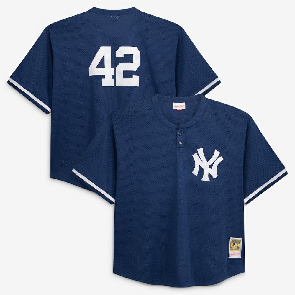 Mariano Rivera New York Yankees Mitchell & Ness Cooperstown Collection Big & Tall Mesh Batting Practice Jersey | MLB Near me