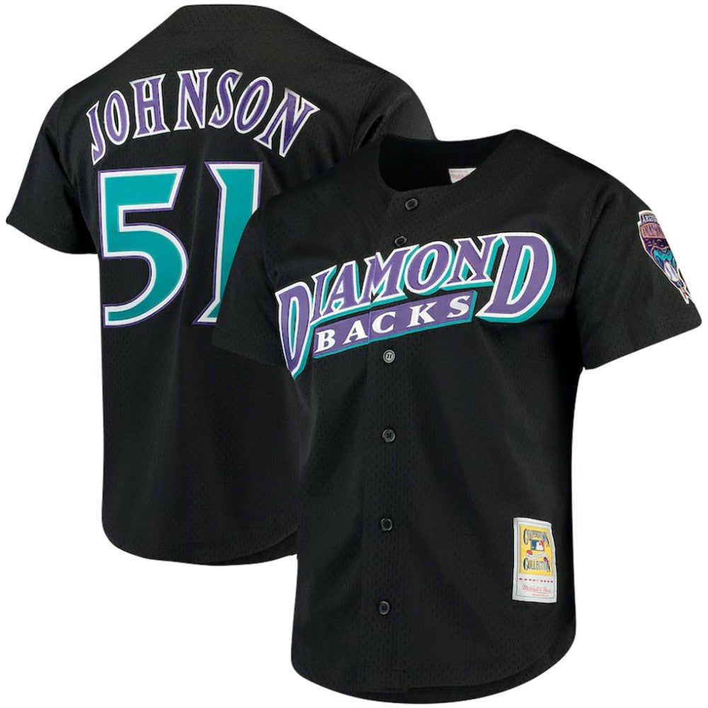 Randy Johnson Arizona Diamondbacks Mitchell & Ness Big & Tall Cooperstown Mesh Batting Practice Jersey | MLB New