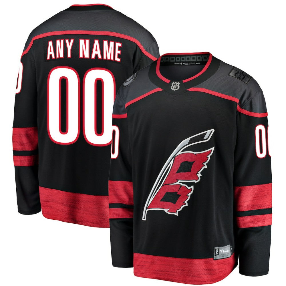 Carolina Hurricanes Fanatics Home Breakaway Custom Jersey Discount