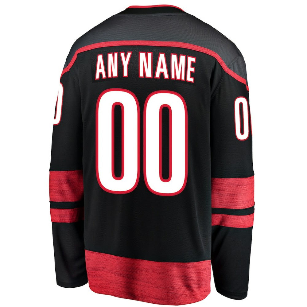 Carolina Hurricanes Fanatics Home Breakaway Custom Jersey Discount