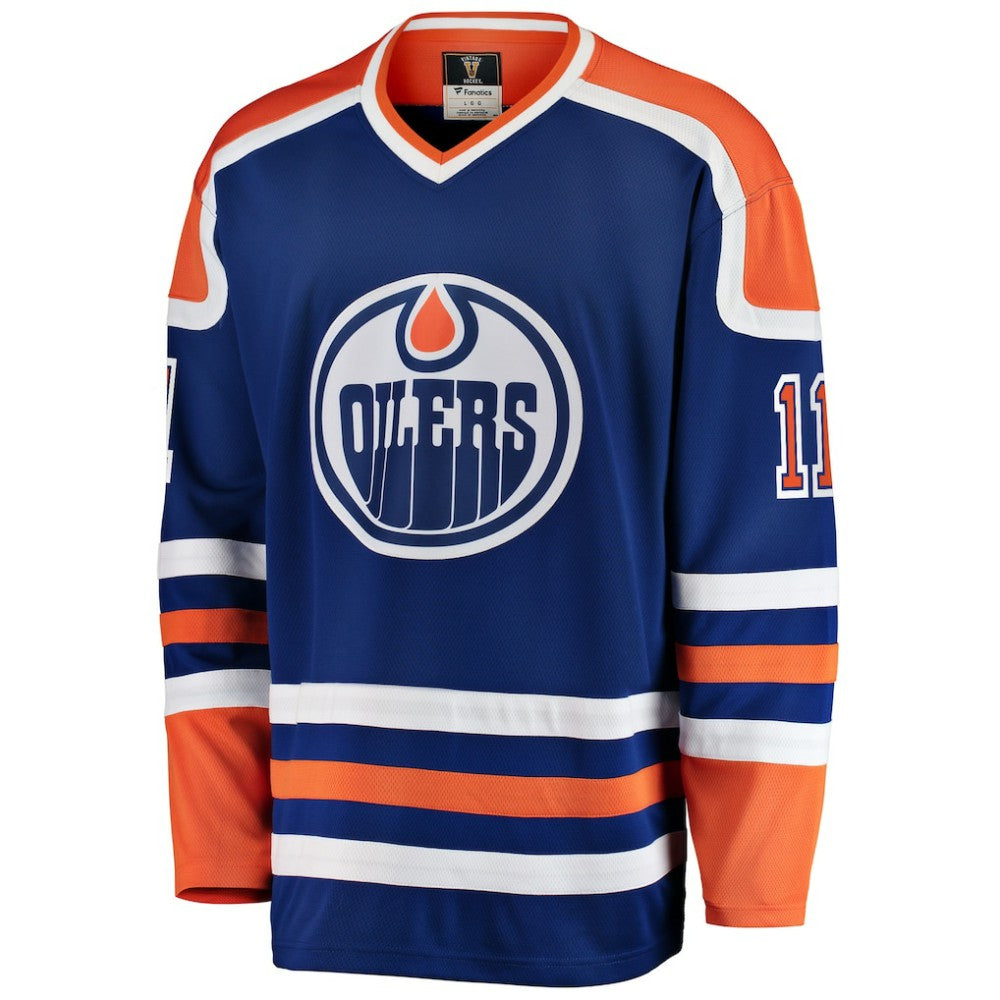 Mark Messier Edmonton Oilers Fanatics Premier Breakaway Retired Player Jersey Sale
