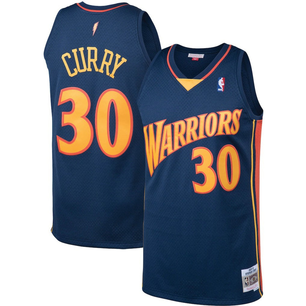 Stephen Curry Golden State Warriors 2009/10 Big & Tall Hardwood Classics Swingman Jersey sale New