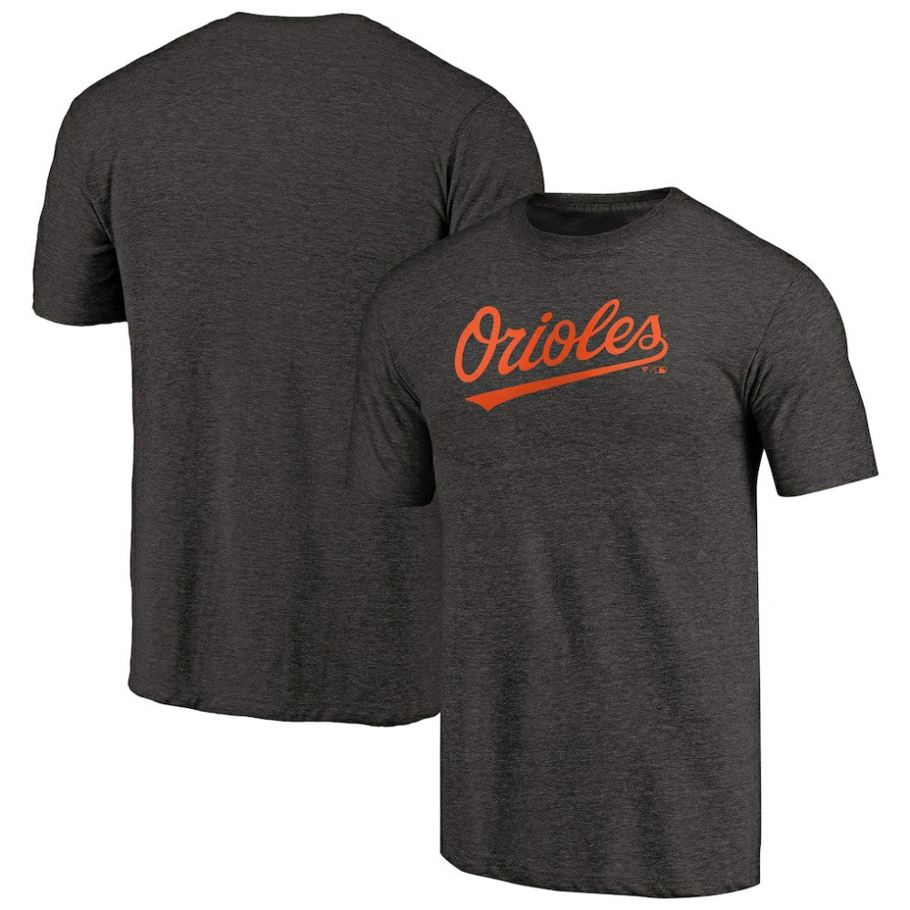 Baltimore Orioles Team Wordmark Tri-Blend T-Shirt | MLB For sale