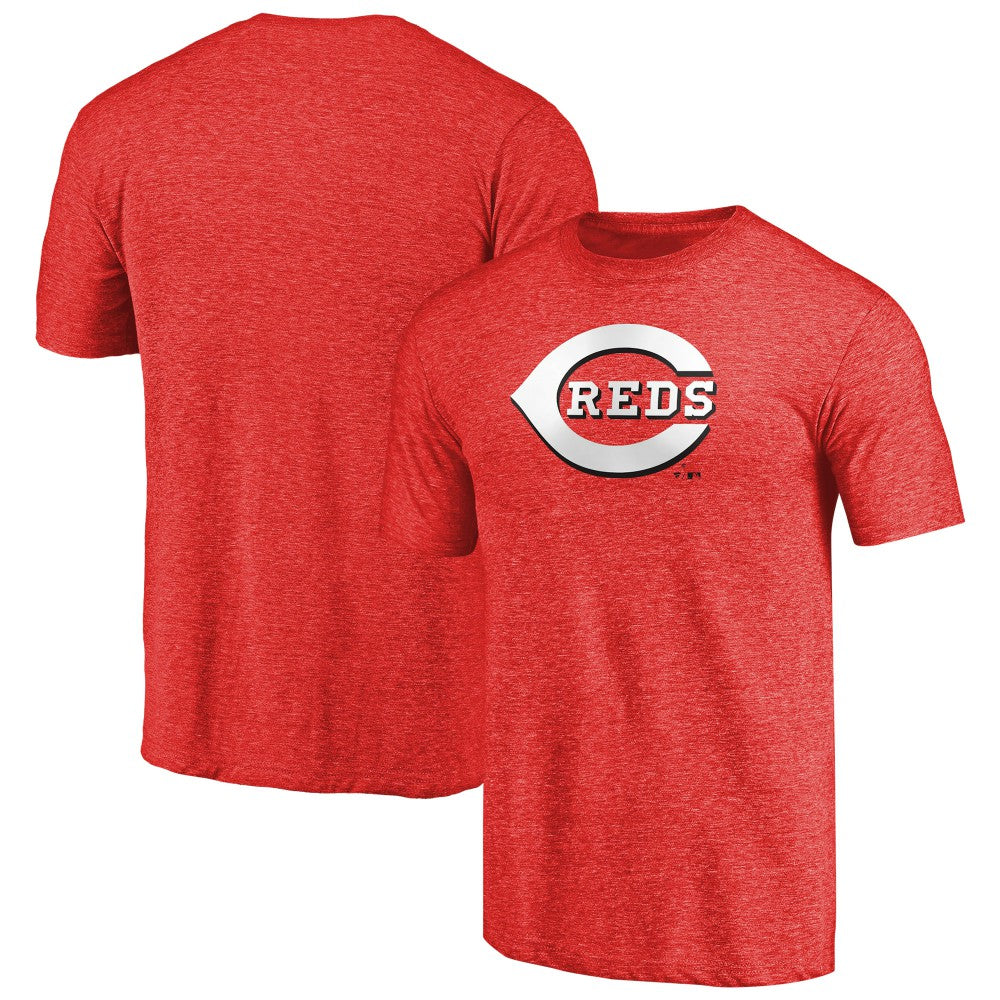 Cincinnati Reds Team Wordmark Tri-Blend T-Shirt | MLB New