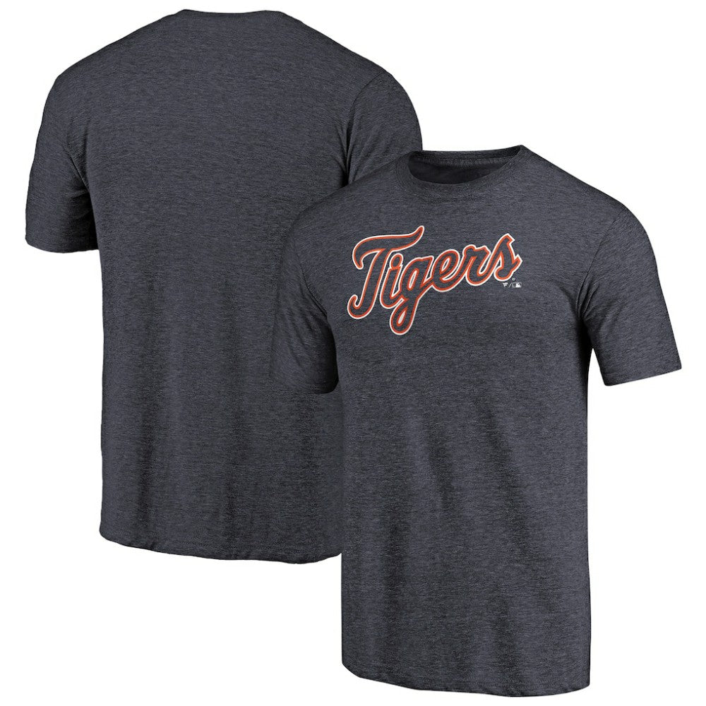 Detroit Tigers Team Wordmark Tri-Blend T-Shirt | MLB Discount