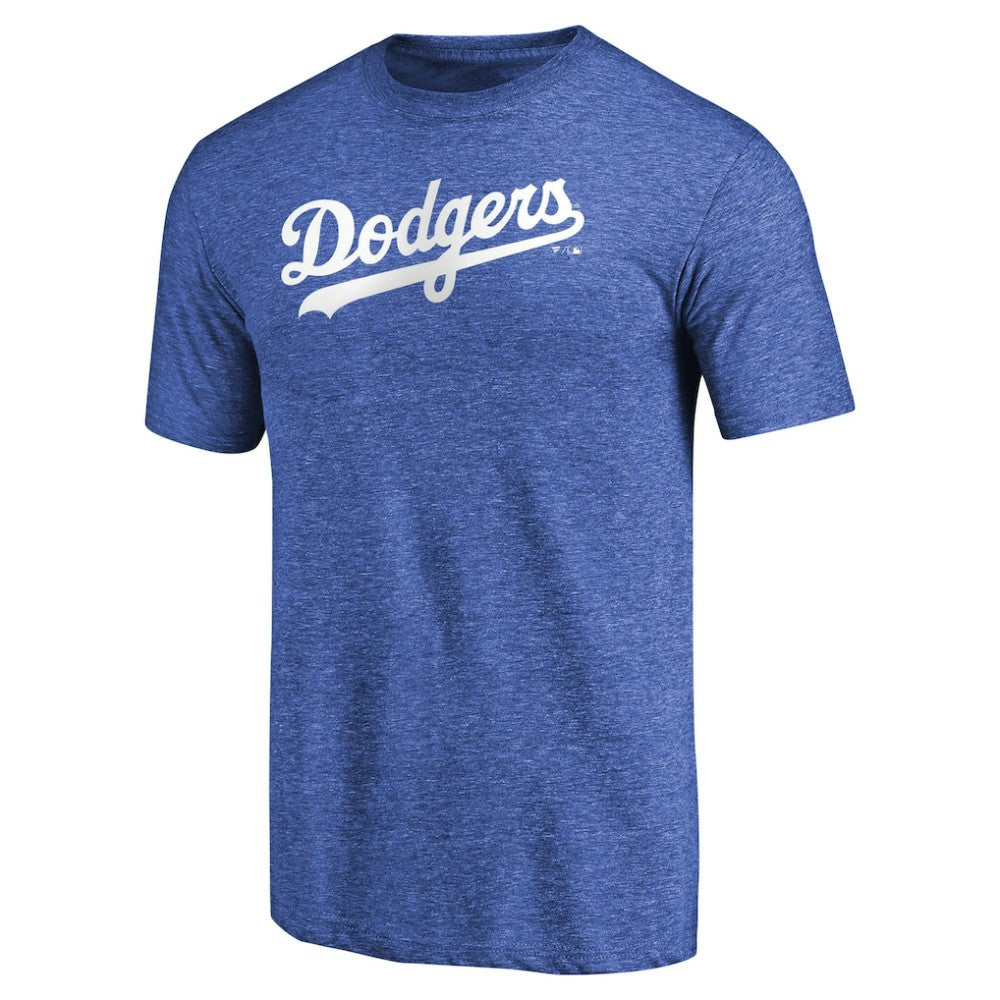 Los Angeles Dodgers Team Wordmark Tri-Blend T-Shirt | MLB US