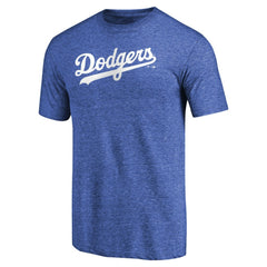 Los Angeles Dodgers Team Wordmark Tri-Blend T-Shirt | MLB US