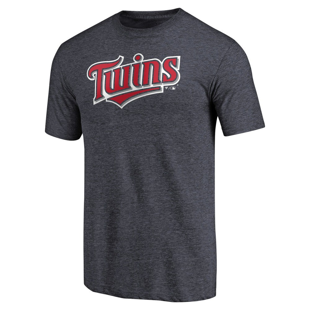Minnesota Twins Team Wordmark Tri-Blend T-Shirt | MLB Shop