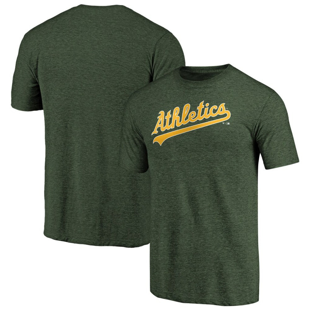 Athletics Team Wordmark Tri-Blend T-Shirt | MLB For sale