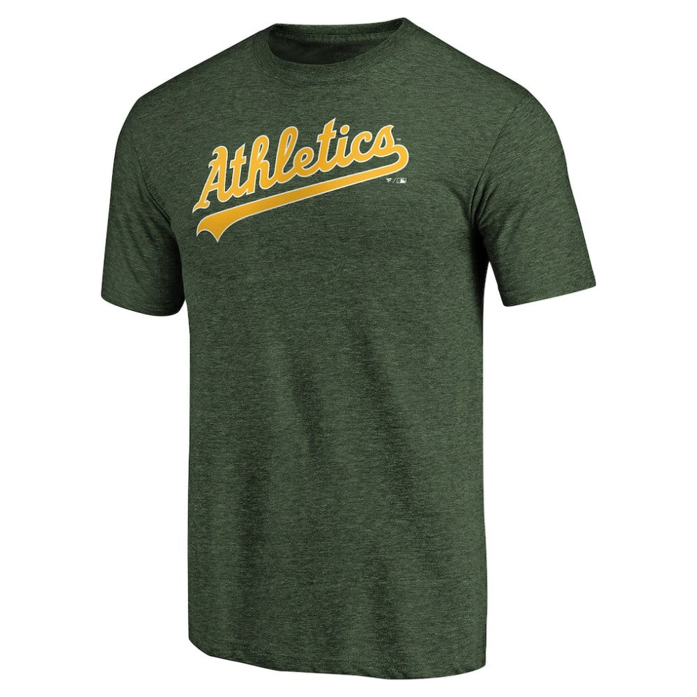 Athletics Team Wordmark Tri-Blend T-Shirt | MLB For sale