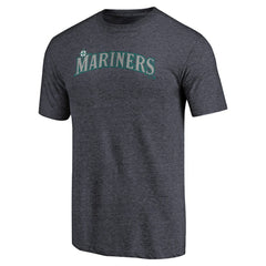 Seattle Mariners Team Wordmark Tri-Blend T-Shirt | MLB On Sale
