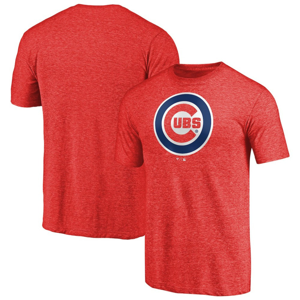 Chicago Cubs Team Wordmark Tri-Blend T-Shirt | MLB Online