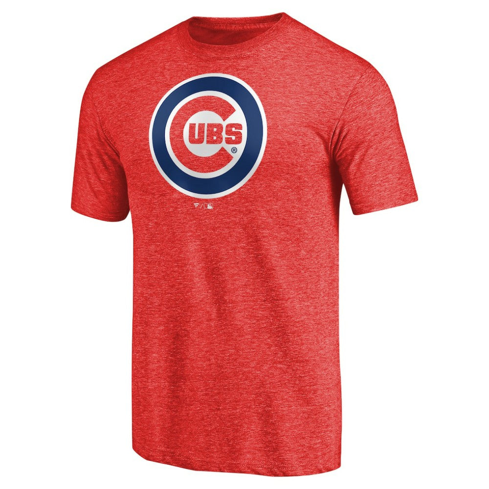 Chicago Cubs Team Wordmark Tri-Blend T-Shirt | MLB Online