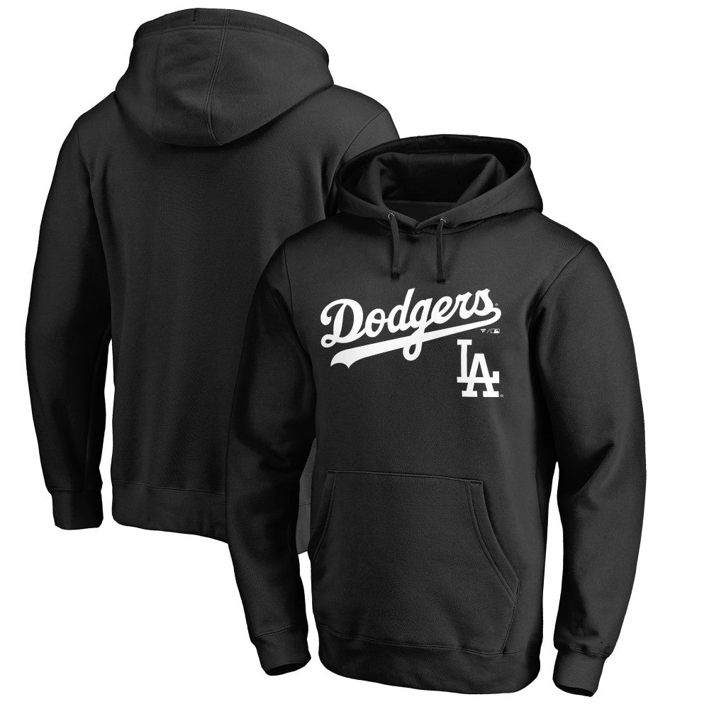 Los Angeles Dodgers Team Lockup Fitted Pullover Hoodie | MLB US