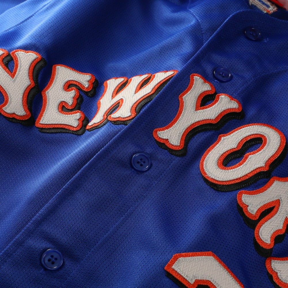 Mike Piazza New York Mets Mitchell & Ness Cooperstown Collection Mesh Batting Practice Button-Up Jersey | MLB For sale