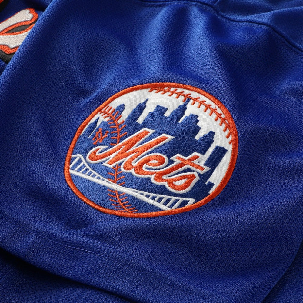 Mike Piazza New York Mets Mitchell & Ness Cooperstown Collection Mesh Batting Practice Button-Up Jersey | MLB For sale