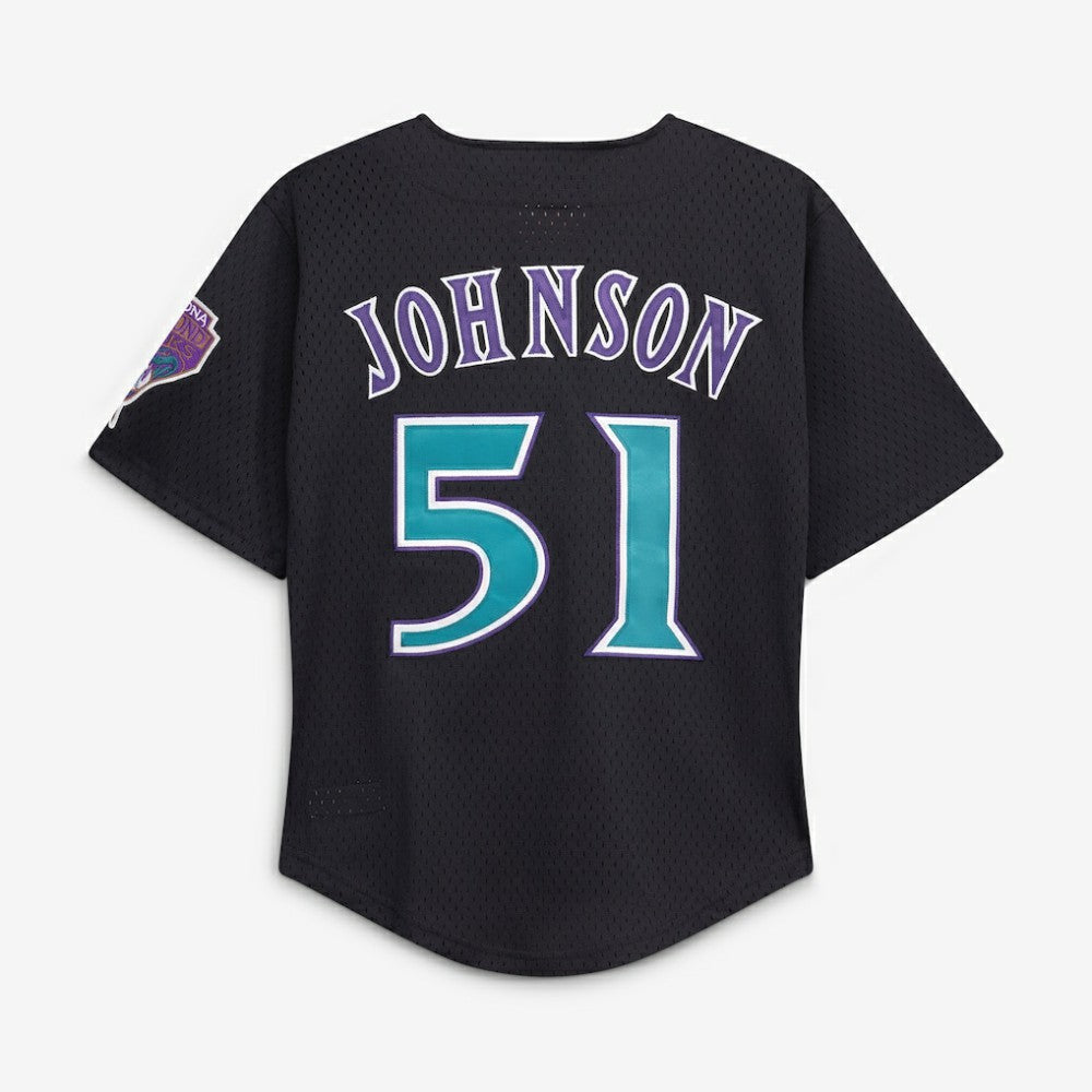 Randy Johnson Arizona Diamondbacks Mitchell & Ness Youth Cooperstown Collection Mesh Batting Practice Jersey | MLB Shop