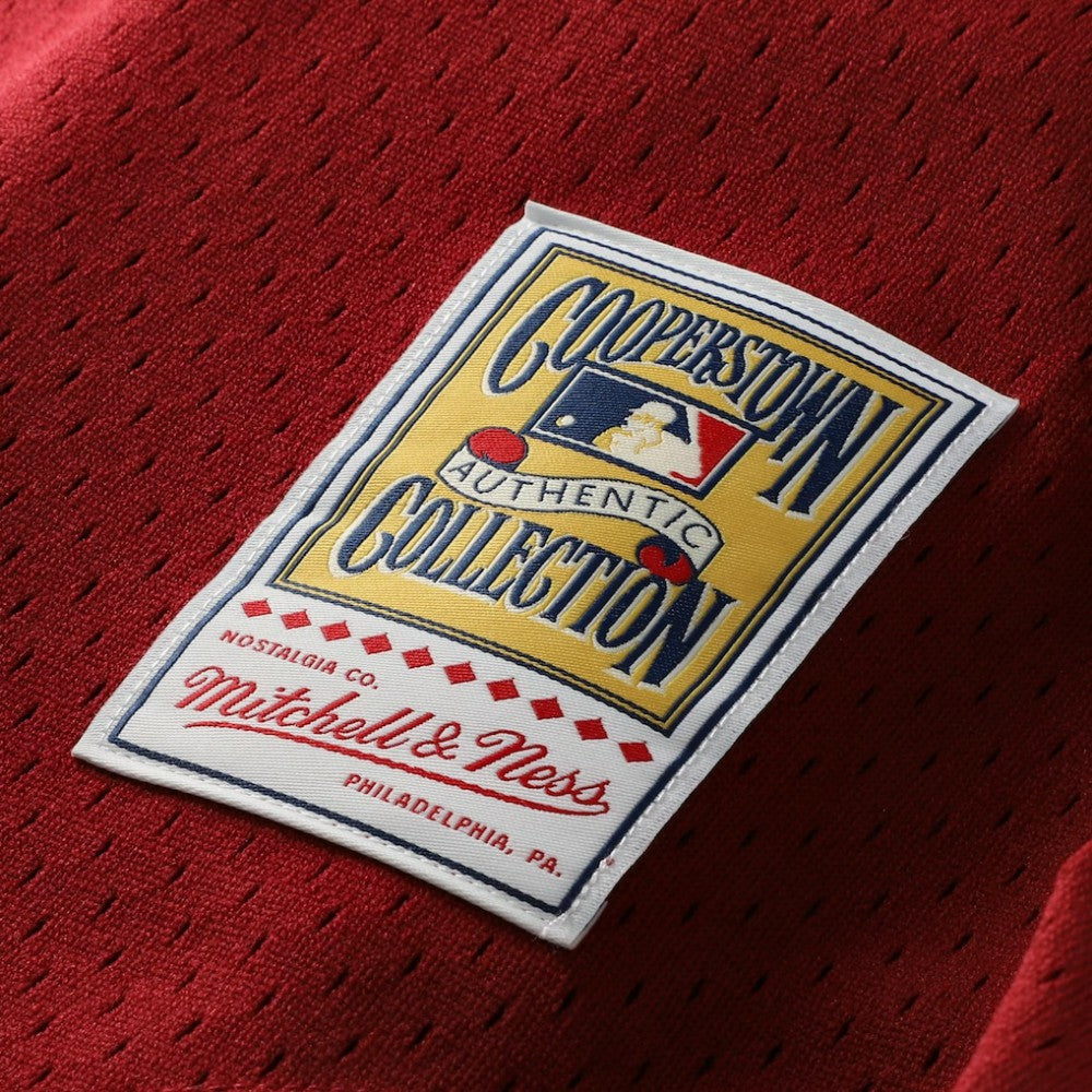 Lenny Dykstra Philadelphia Phillies Mitchell & Ness Youth Cooperstown Collection Mesh Batting Practice Jersey | MLB New