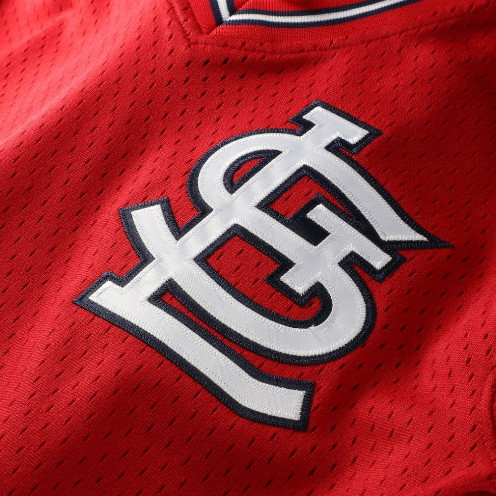 Ozzie Smith St. Louis Cardinals Mitchell & Ness Youth Cooperstown Collection Mesh Batting Practice Jersey | MLB New