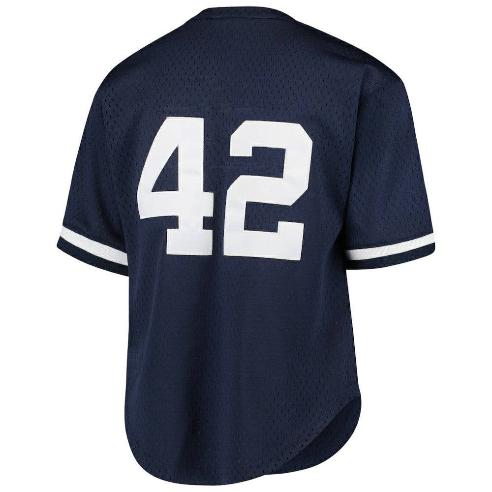 Mariano Rivera New York Yankees Mitchell & Ness Youth Cooperstown Collection Mesh Batting Practice Jersey | MLB Outlet