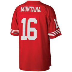 San Francisco 49ers Mitchell & Ness Joe Montana  Big & Tall 1990 Retired Player Replica Jersey