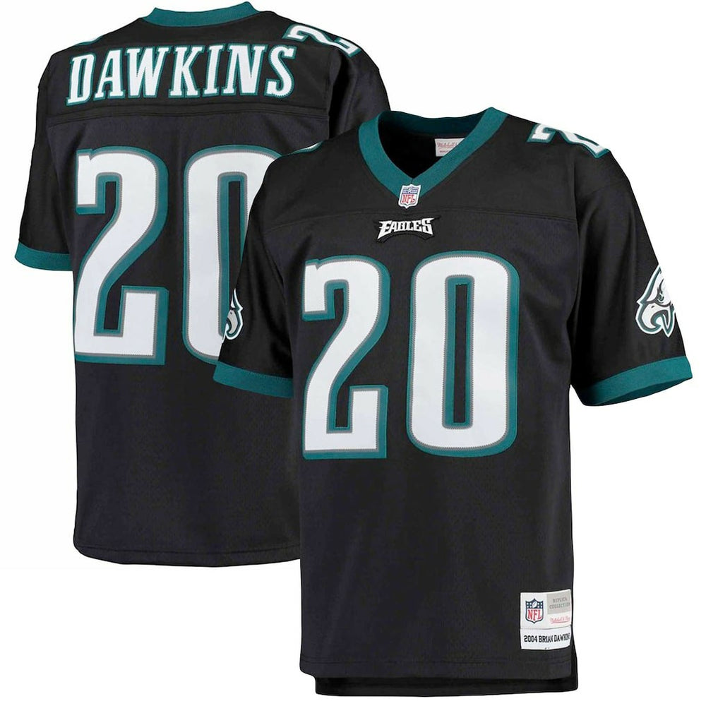 Philadelphia Eagles Mitchell & Ness Brian Dawkins  Big & Tall 2004 Retired Player Replica Jersey